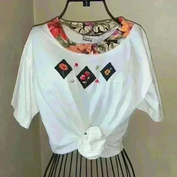 Capacity Knits Blouse Size Small - Picture 1 of 5